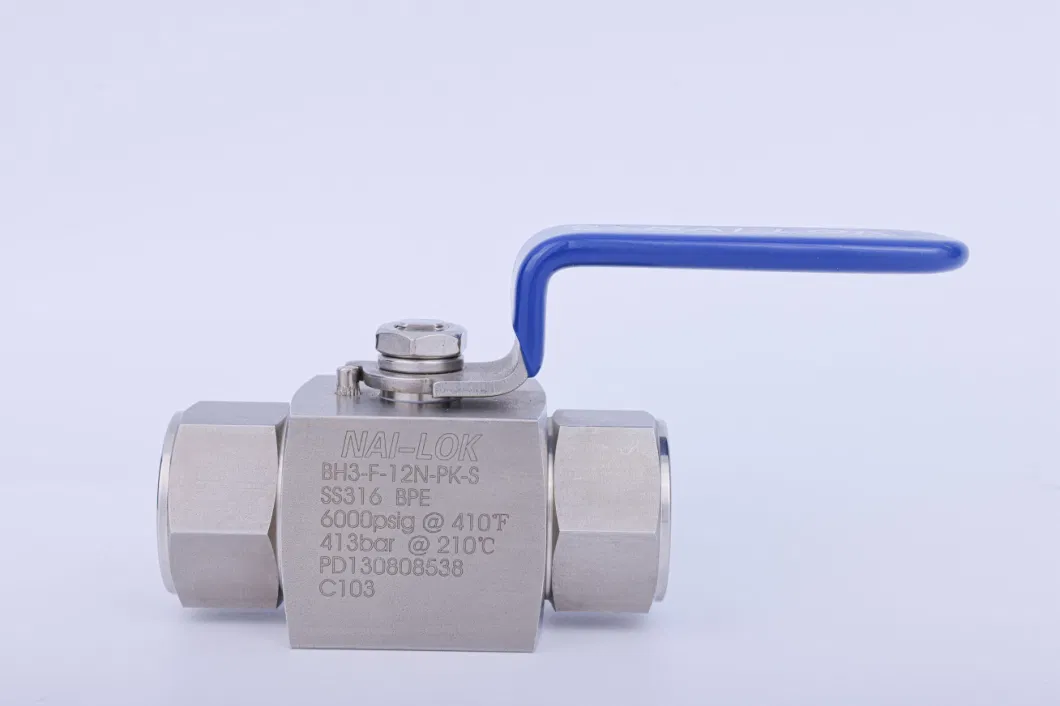 10mm 12mm 20mm Metric 6000psi High Pressure CNG Ball Valve for Gas and Oil Application